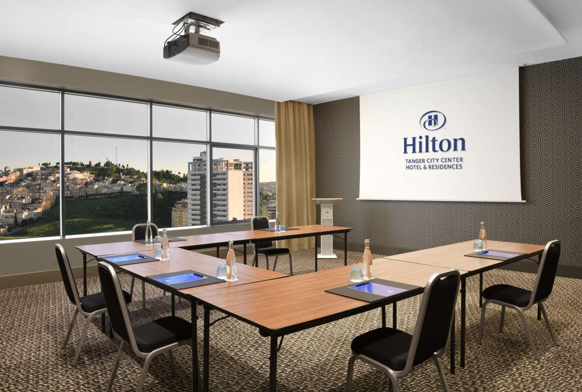 Hilton Tanger City Center Exteriör bild Meeting room