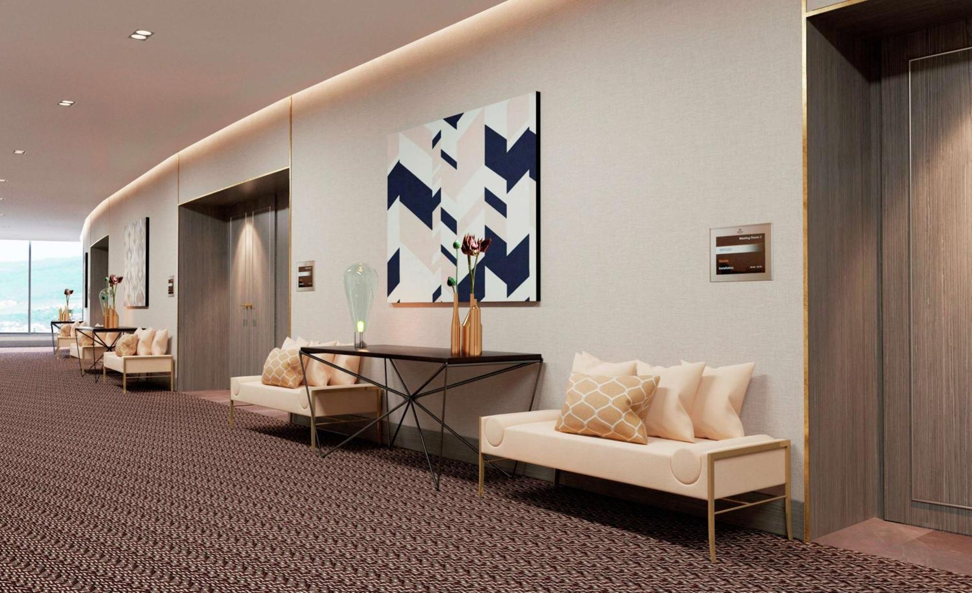 Hilton Tanger City Center Exteriör bild A carpet in a hotel