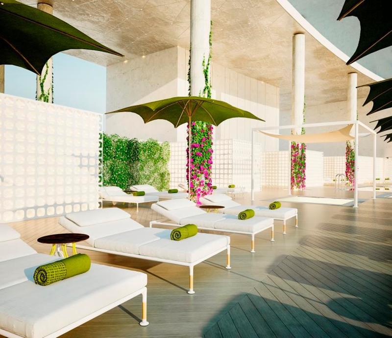 Hilton Tanger City Center Exteriör bild The Spa at The Standard East Village