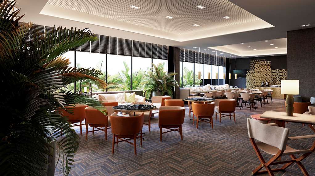 Hilton Tanger City Center Restaurang bild The interior of the restaurant